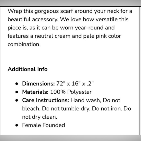 Gentle Fawn Cozy Scarf - Picture 8 of 8